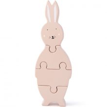 Puzzle vertical en bois lapin Mrs. Rabbit  par Trixie