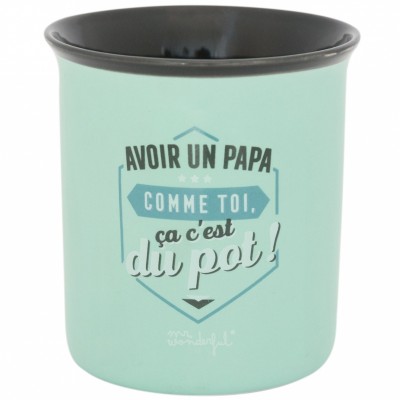Pot à crayons Un papa comme toi c'est du pot Mr. Wonderful