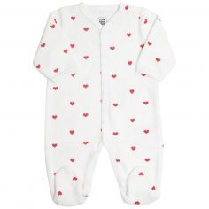 Pyjama Cœurs Rouges (prématuré) - Trois Kilos Sept