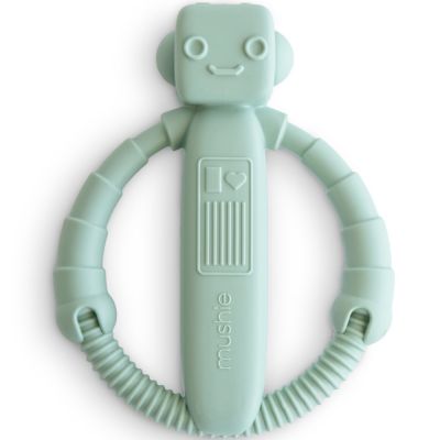 Jouet de dentition en silicone Robot  par Mushie