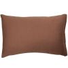 Taie d'oreiller pur coton Terracotta (40 x 60 cm) Kadolis Produit 1