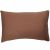 Variation Marron du produit Taie d'oreiller pur coton Terracotta (40 x 60 cm) de la marque Kadolis