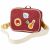 Variation Rouge, écru, jaune du produit Pochette avec sangle Jungle de la marque Lilliputiens
