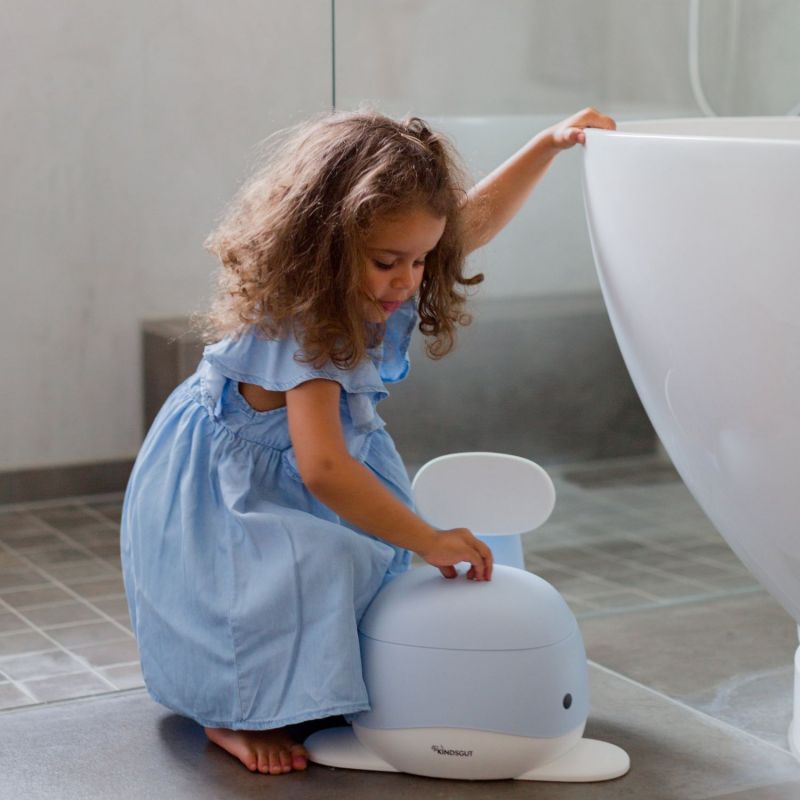 Pot pour bébé Baleine Bleu clair Kindsgut Ambiance 2