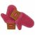 Variation Rose, marron du produit Moufles Heaty Tara (3-4 ans) de la marque Hello Hossy