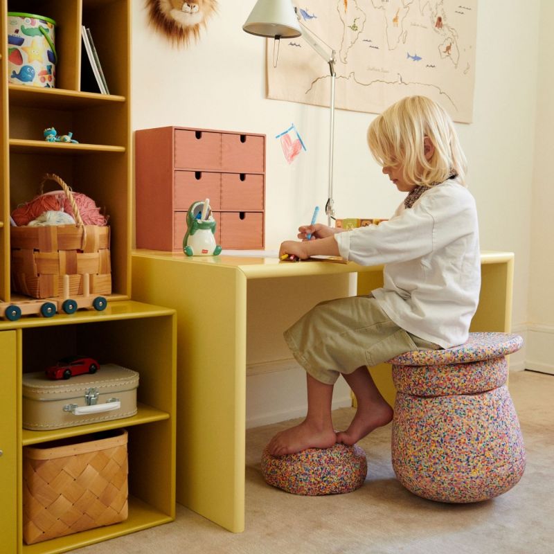 Tabouret modulaire Dynamic small super confetti Stapelstein Ambiance 2