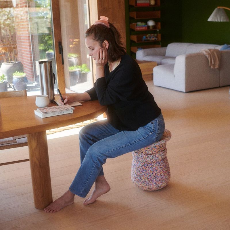 Tabouret modulaire Dynamic small super confetti Stapelstein Ambiance 5