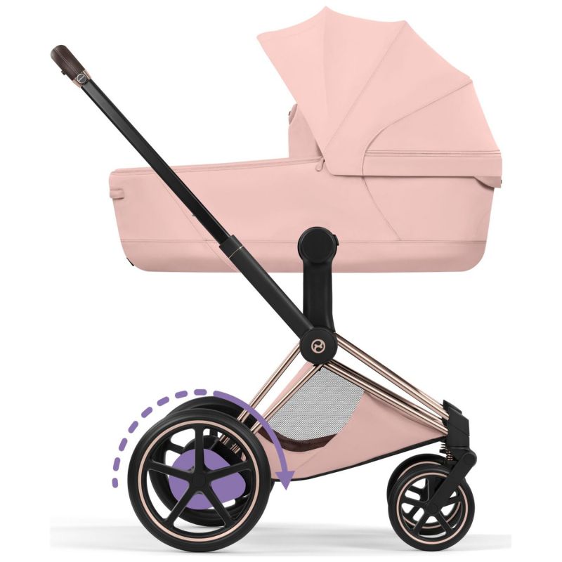 Nacelle pliable luxe PRIAM 2026 Peach Pink Cybex Produit 7