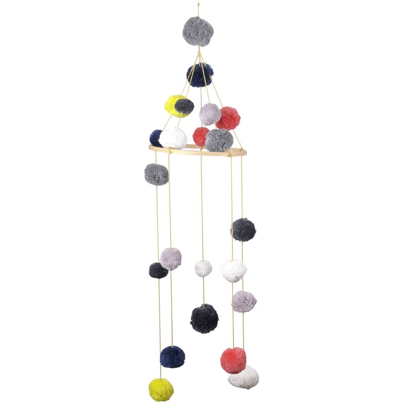 Mobile décoratif Pompons Kikadu