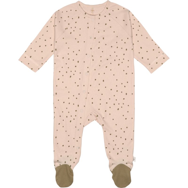 Pyjama léger en coton bio Cozy Colors Wear rose poudré (0-2 mois) Lässig