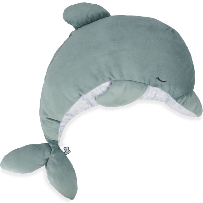 Grande peluche apaisante évolutive Dauphin (60 cm) Kaloo Produit 1 grande taille