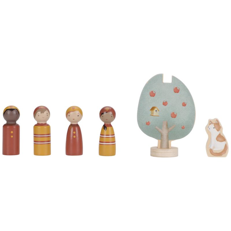 Camion de pompiers et accessoires en bois Little Dutch Produit 7