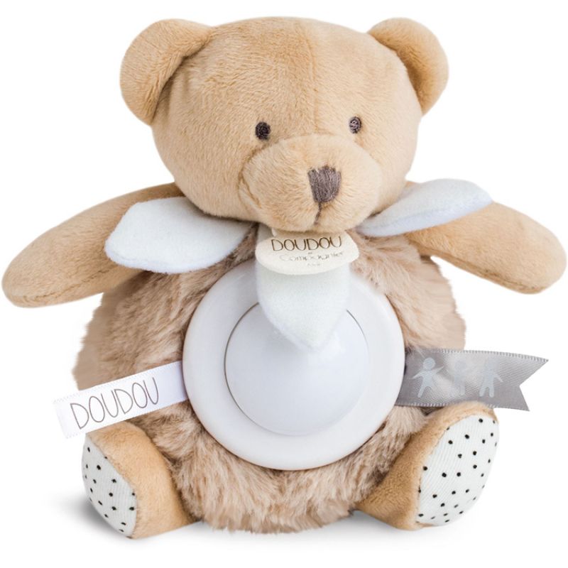 Veilleuse peluche ours luminescent UNICEF (15 cm) Doudou et Compagnie