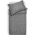 Housse de couette + taie d'oreiller Spot Storm Grey (100 x 140 cm) - Jollein