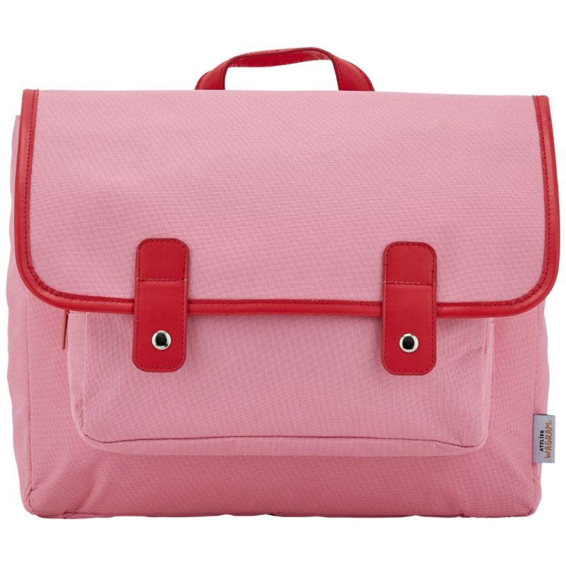 Cartable A4 maternelle Rose (33 cm) Atelier Wagram Produit 1