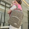 Sac à dos à langer Léopard beige BEBEL Ambiance 8