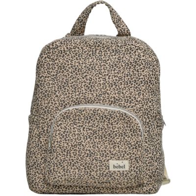 Sac à dos à langer Léopard beige BEBEL