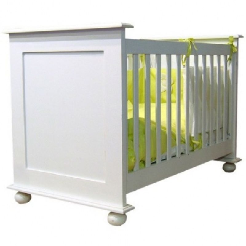 Lit bébé Inès 70x140 cm finition laquée (20 coloris) Mathy by bols