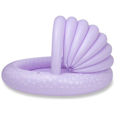 Piscine enfant avec auvent Léopard lila (100 cm)
