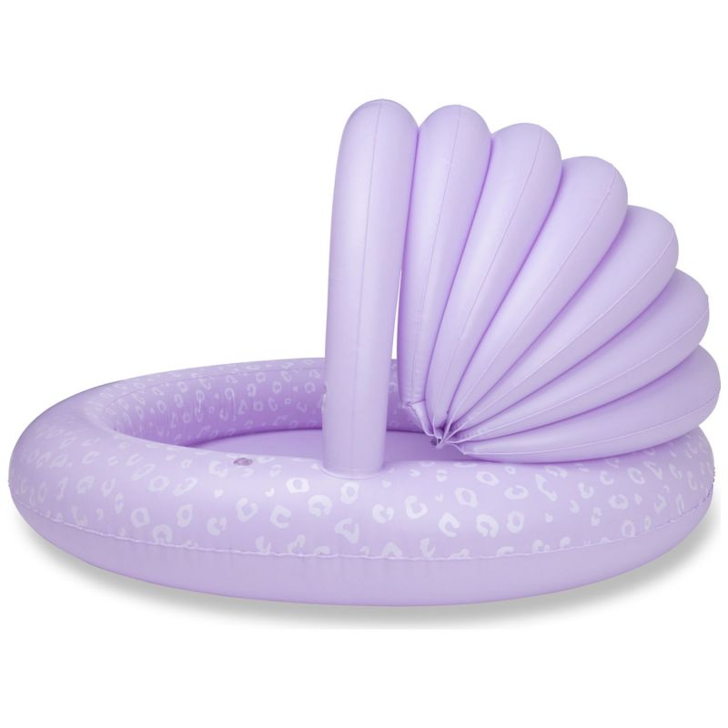 Piscine enfant avec auvent Léopard lila (100 cm) Swim Essentials Produit 2
