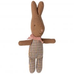 Lapin My rose et bleu à carreaux - Maileg