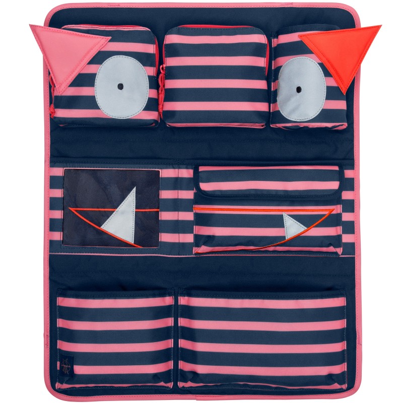 Vide-poche de voiture Little Monsters Mad Mabel corail Lässig