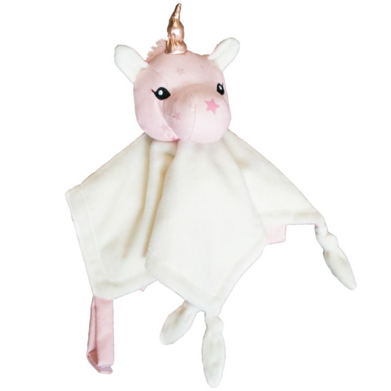Doudou attache sucette licorne Jolly Domiva