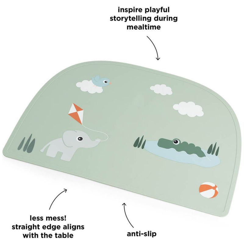 Set de table Playground Vert Done by Deer Produit 4