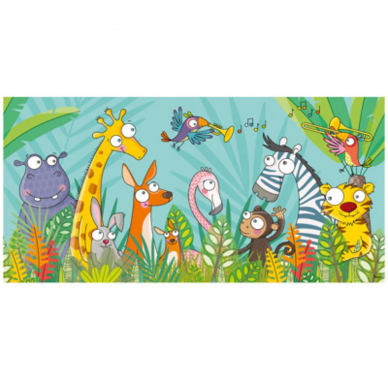 Tableau jour de fête (38 x 78 cm) Série-Golo