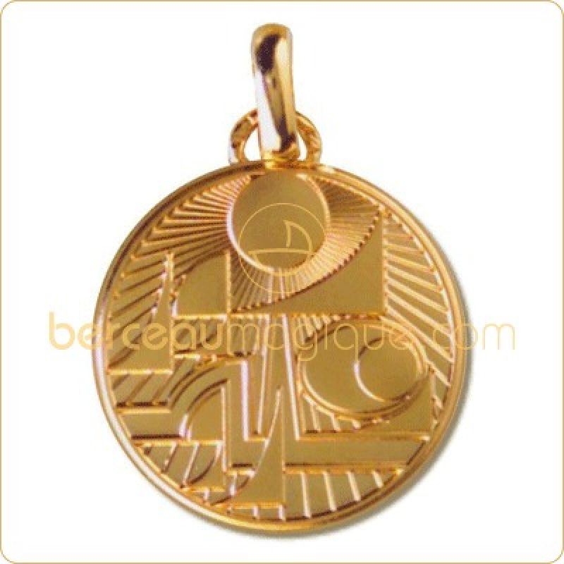 Médaille Nour Ala Nour (Lumière sur lumière) (or jaune) Monnaie de Paris