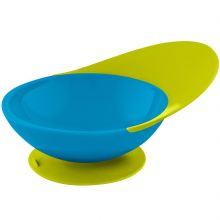 Bol ventouse Catch bowl bleu et vert (19,5 cm)  par Boon