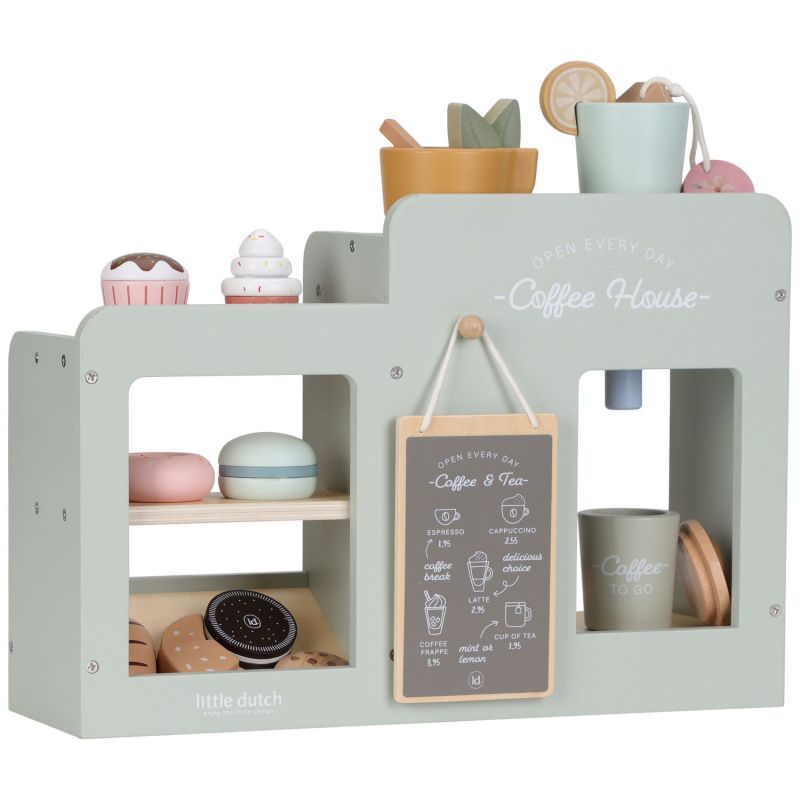 Grande machine à café en bois FSC Little Dutch Produit 3