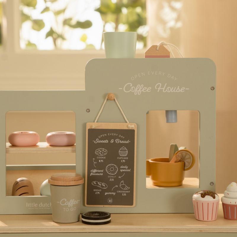 Grande machine à café en bois FSC Little Dutch Ambiance 7