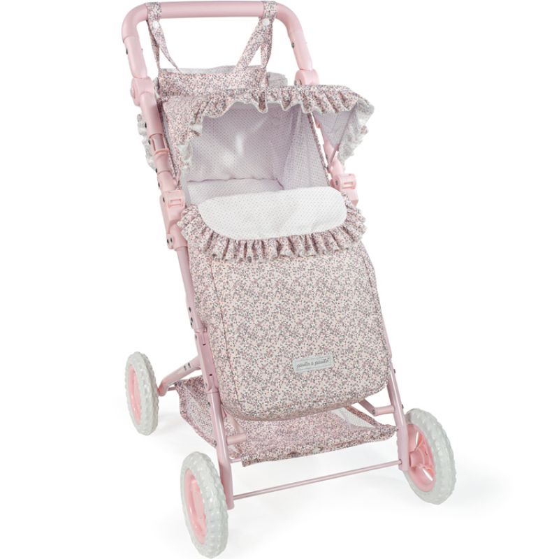 Poussette canne avec chancelière pour poupée Lili Pasito a pasito