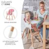 Chaise haute évolutive Sienna Pink Kinderkraft Ambiance 2