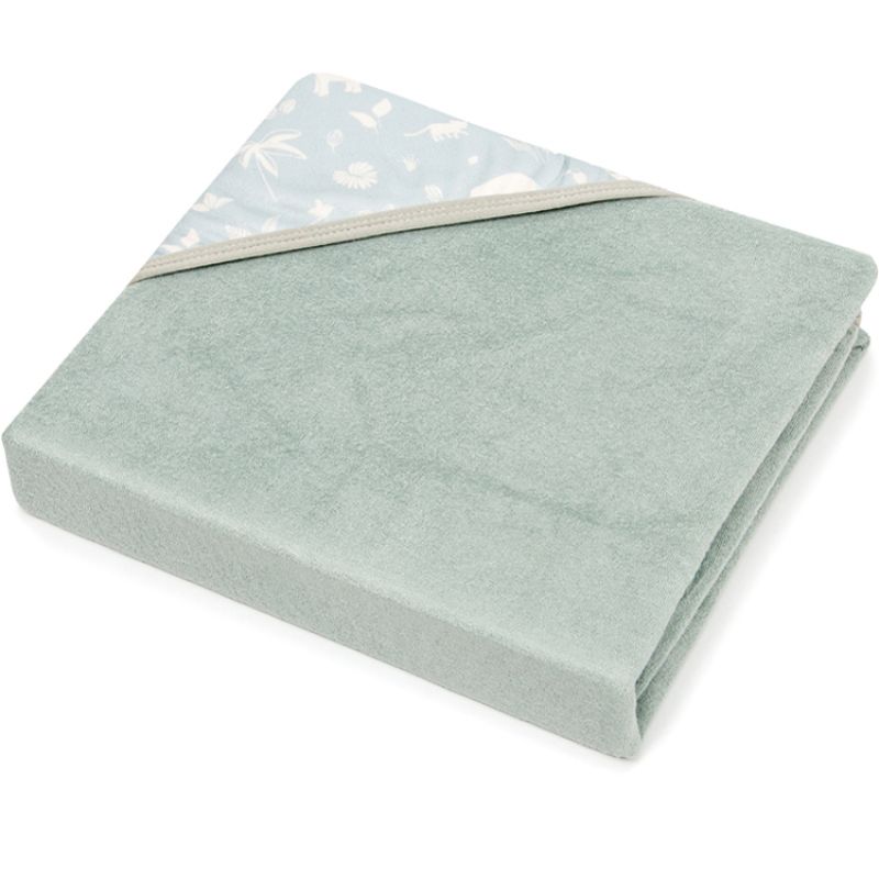 Serviette tablier de bain papillon Green tropic (108 x 107 cm) Baby to Love