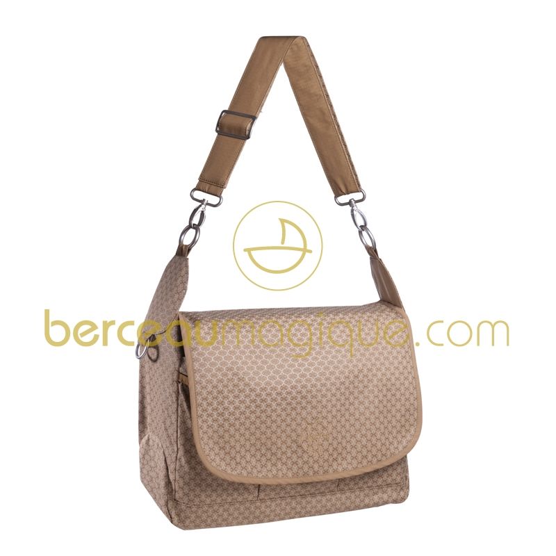 Sac à langer mallette Gold caramel Lässig