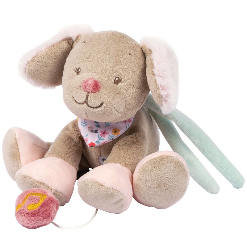 Mini peluche musicale Lali le chien Nattou
