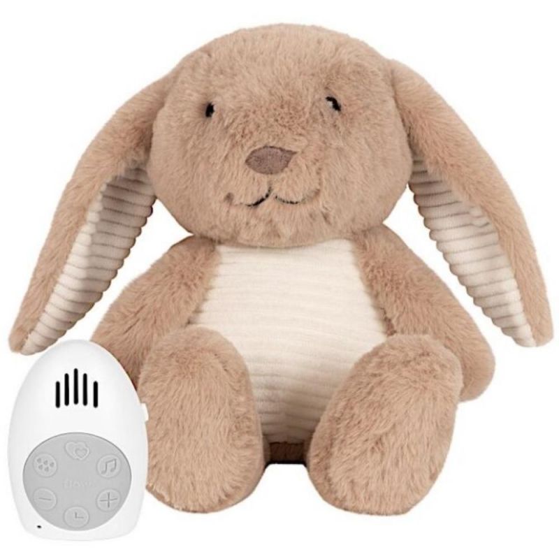 Peluche bruit blanc Milo le lapin beige FLOW Produit 1 grande taille