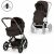 Variation Marron du produit Poussette tout-terrain Talos S 2026 avec nacelle pliable Chocolate Brown de la marque Cybex