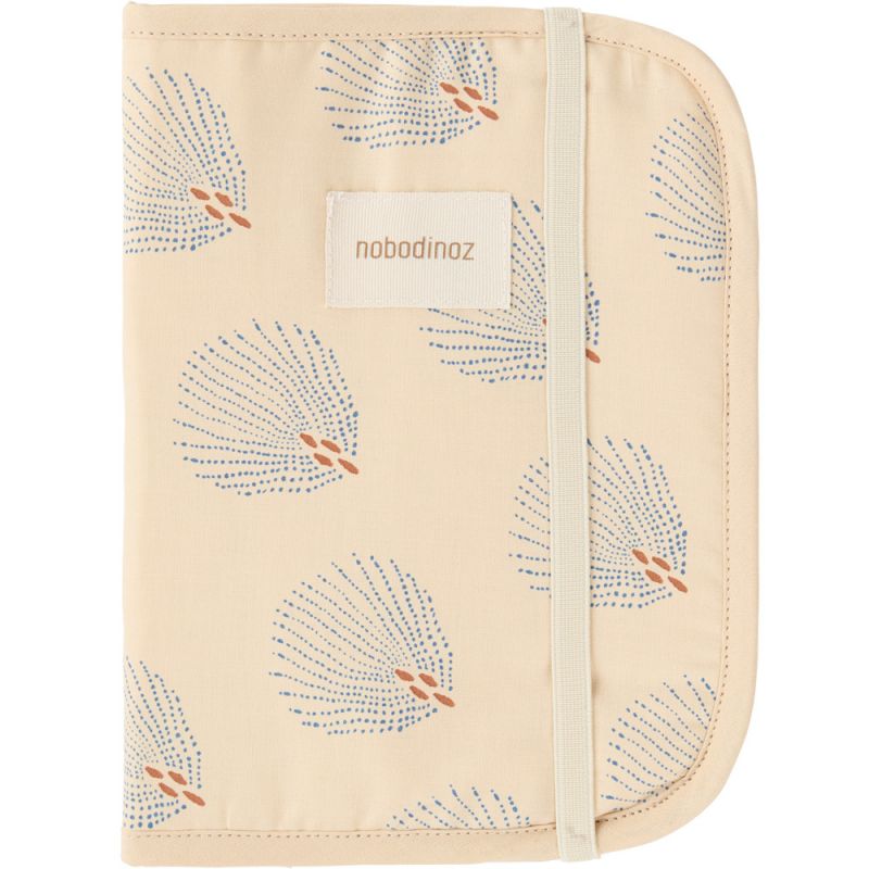 Protège-carnet de santé Blue Gatsby Cream Nobodinoz