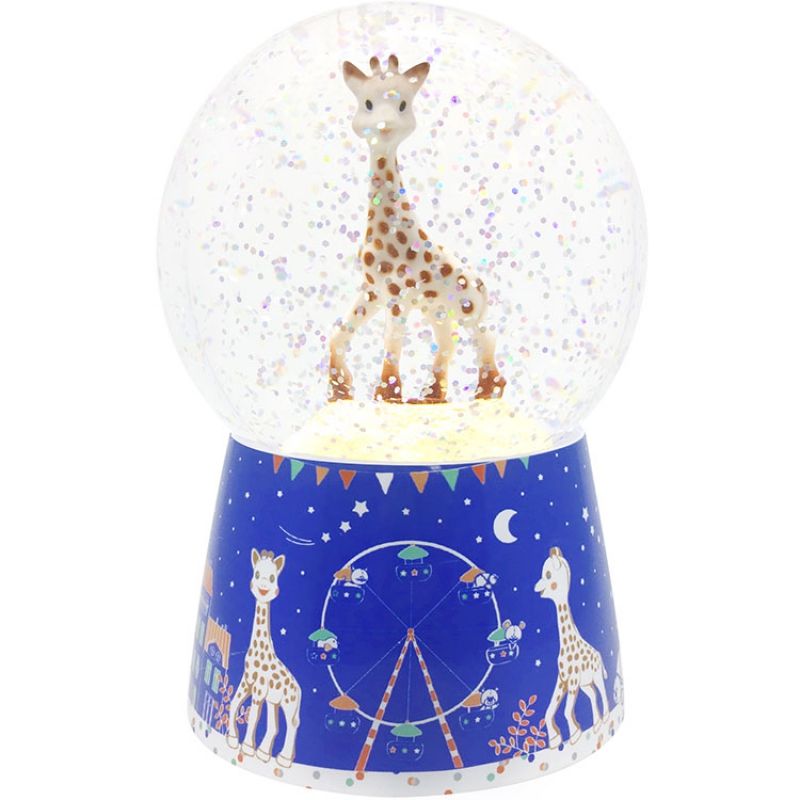 Boule à neige musicale Sophie la girafe Trousselier