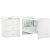 Variation Blanc du produit Pack duo lit bébé têtes panneaux blanc et commode à langer blancs New Basic de la marque Baby Price