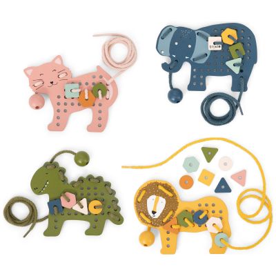 Jeux de laçage bois animaux Trixie