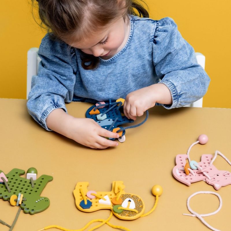 Jeux de laçage bois animaux Trixie Ambiance 7