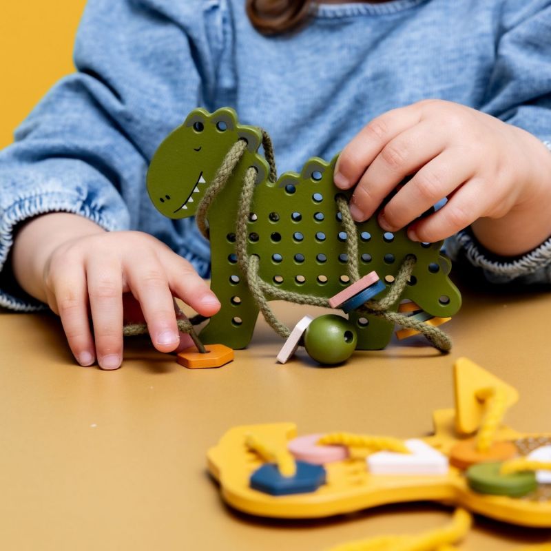Jeux de laçage bois animaux Trixie Ambiance 8