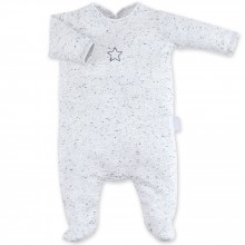 Pyjama léger jersey Cosmi gris plum (3-6 mois : 60 à 67 cm)  par Bemini