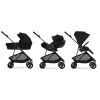 Poussette Citadine Ultra Légère Melio Carbon 2026 Magic Black Cybex Produit 3