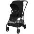 Poussette Citadine Ultra Légère Melio Carbon 2026 Magic Black - Cybex Poussette Citadine Ultra Légère Melio Carbon 2026 Magic Black - Cybex