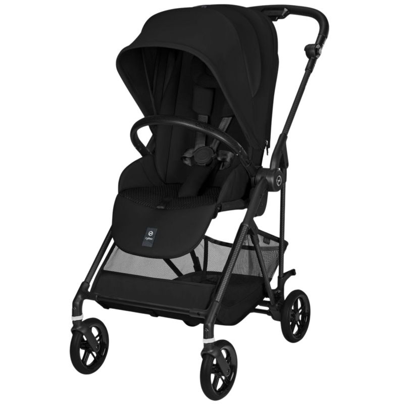 Poussette Citadine Ultra Légère Melio Carbon 2026 Magic Black Cybex Produit 1
